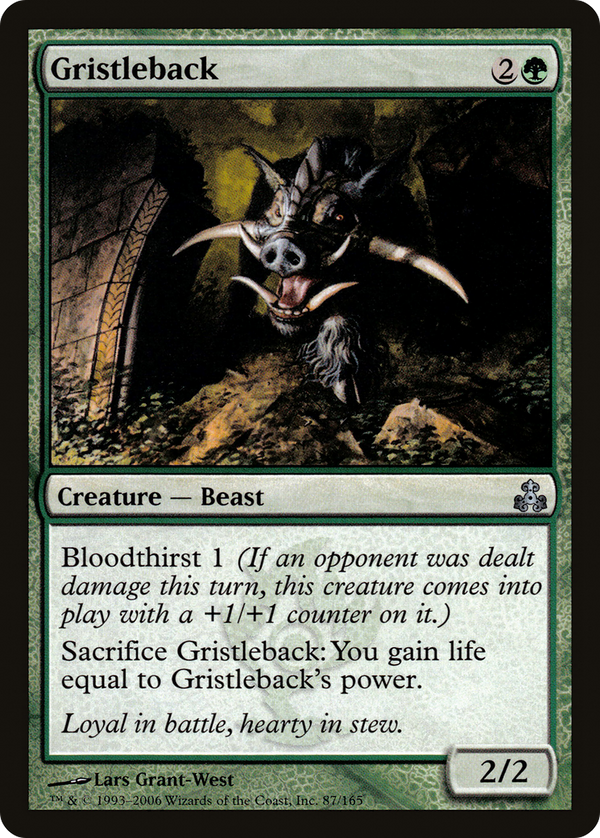 Gristleback (GPT-087) - Guildpact