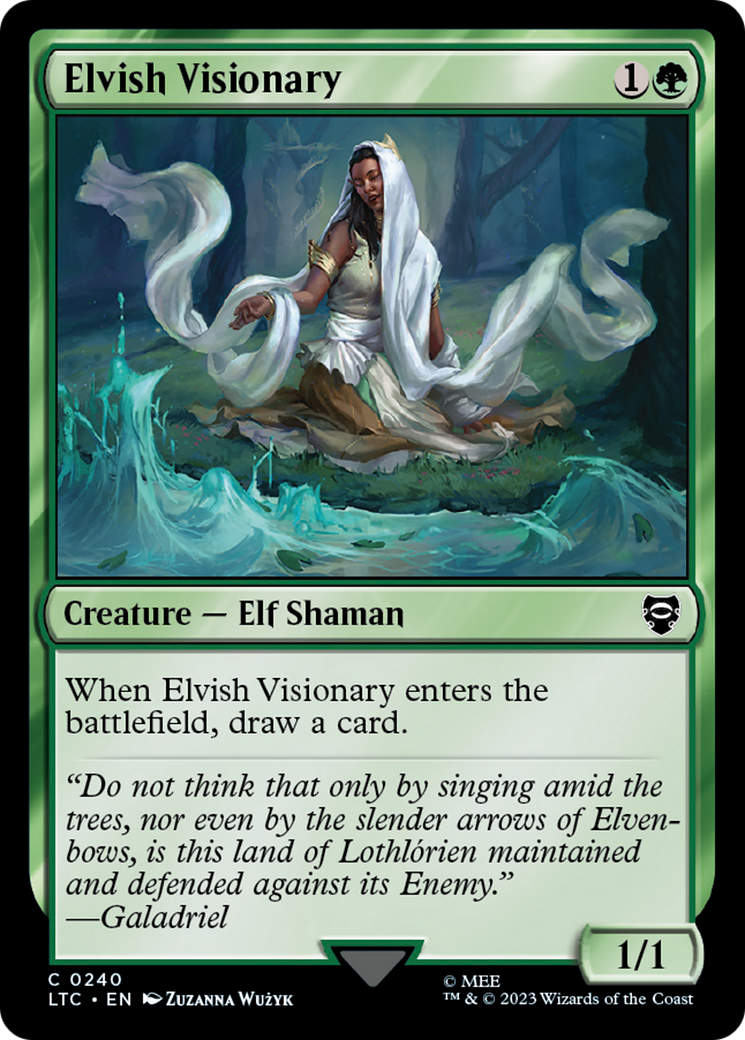 Elvish Visionary (LTC-240) - Tales of Middle-earth Commander