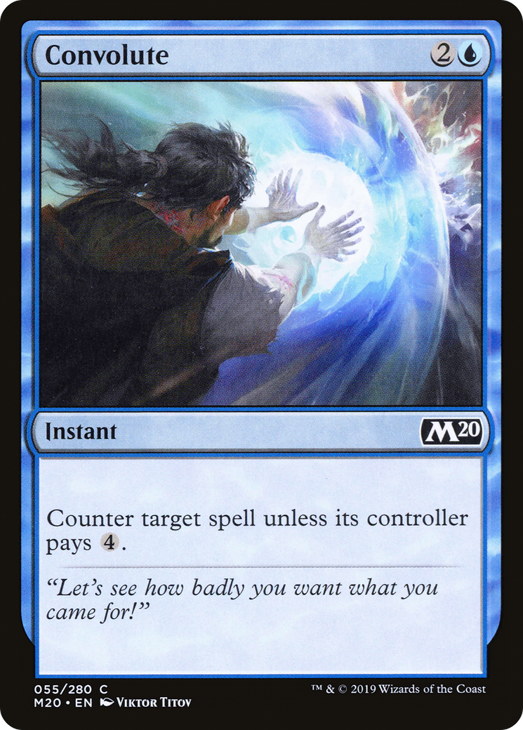 Convolute (M20-055) - Core Set 2020 Foil
