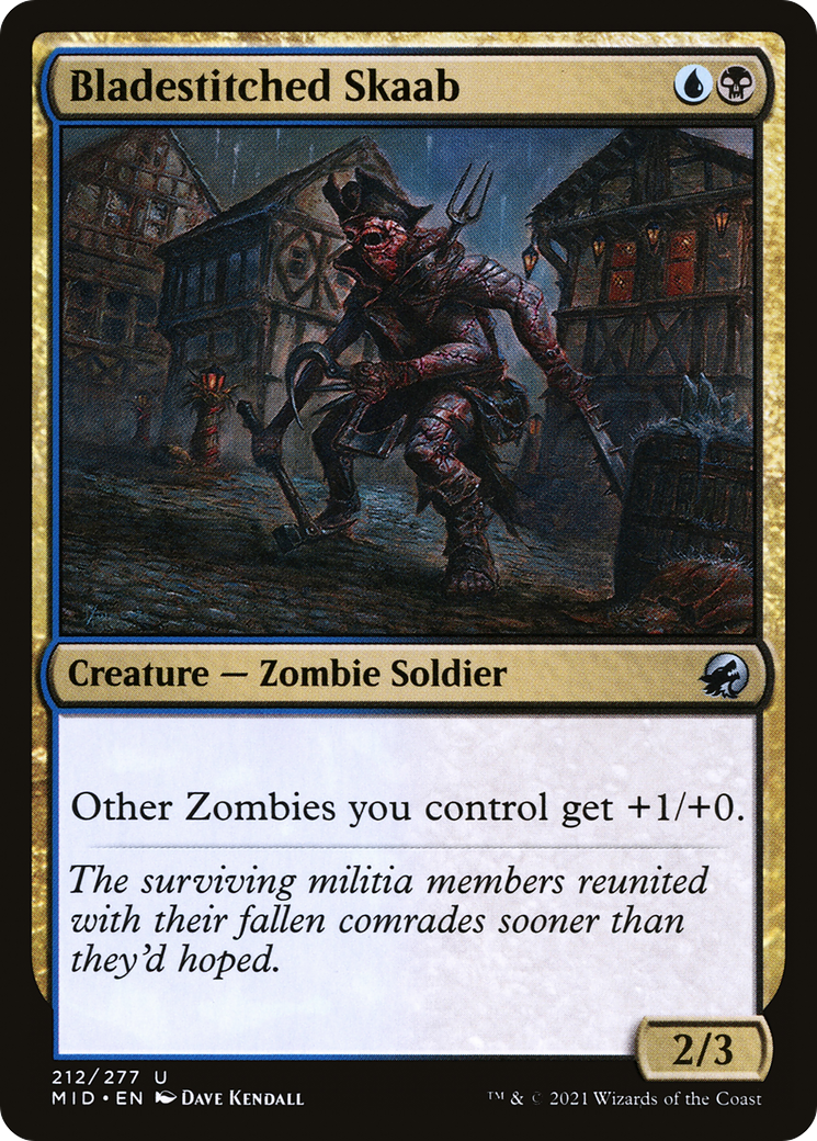 Bladestitched Skaab (MID-212) - Innistrad: Midnight Hunt