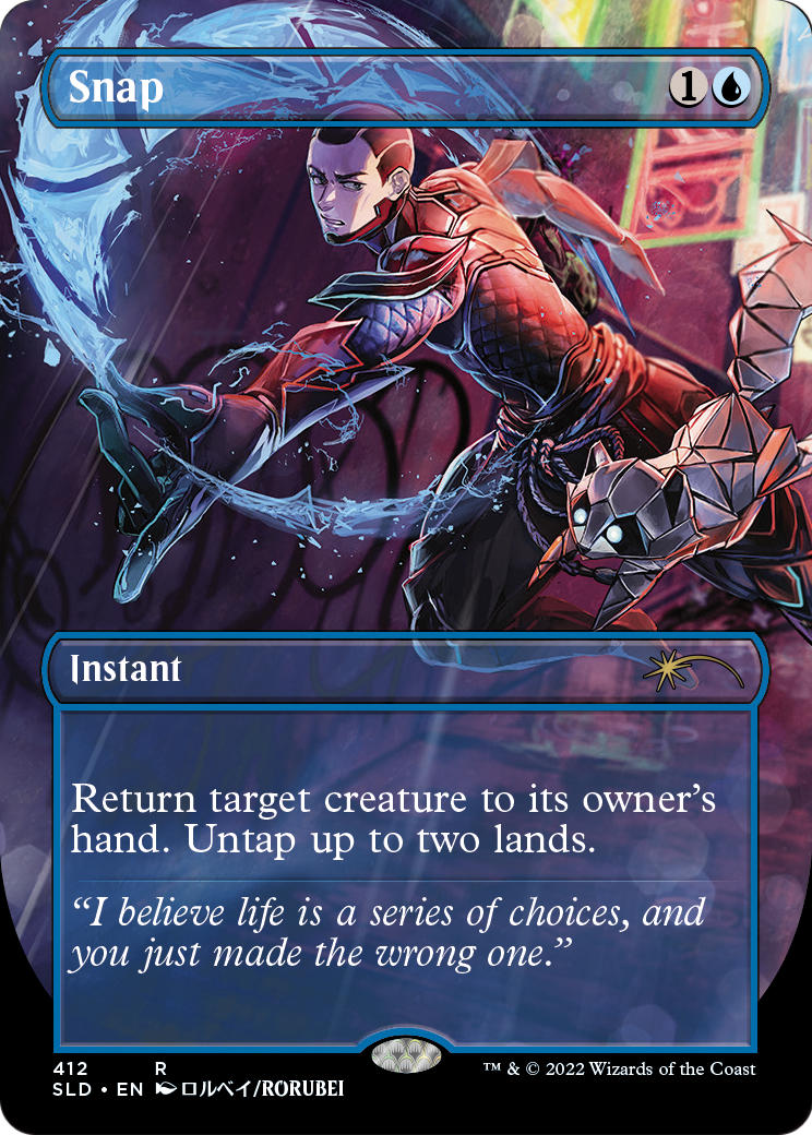 Snap (SLD-412) - Secret Lair Drop (Borderless)