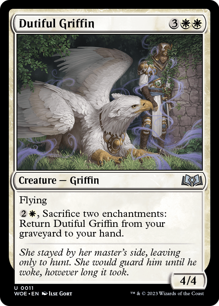 Dutiful Griffin (WOE-011) - Wilds of Eldraine