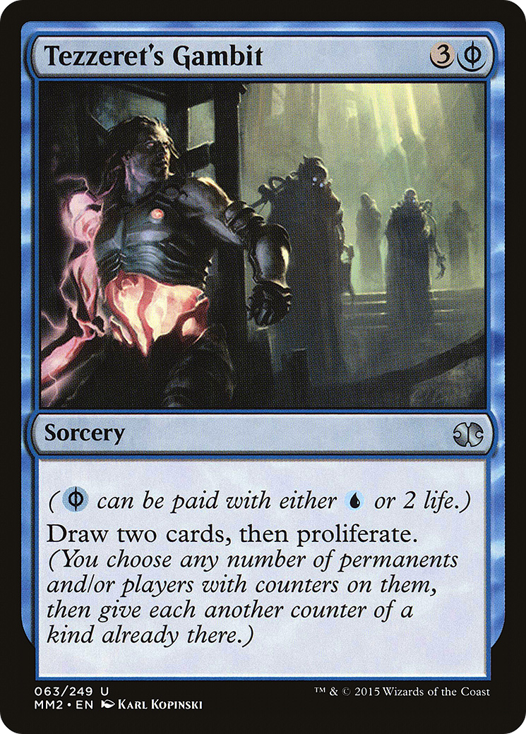 Tezzeret's Gambit (MM2-063) - Modern Masters 2015 Foil