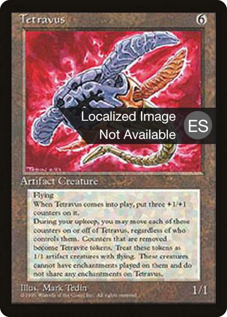 Tetravus (4BB-) - Fourth Edition Foreign Black Border