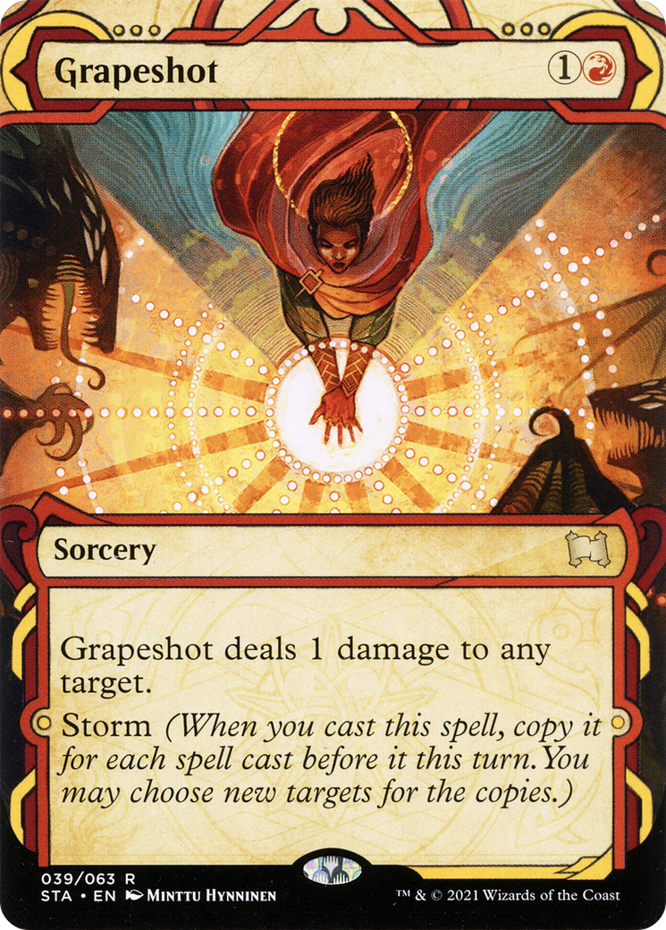 Grapeshot (STA-039) - Strixhaven Mystical Archive: (Showcase) (Borderless) Foil