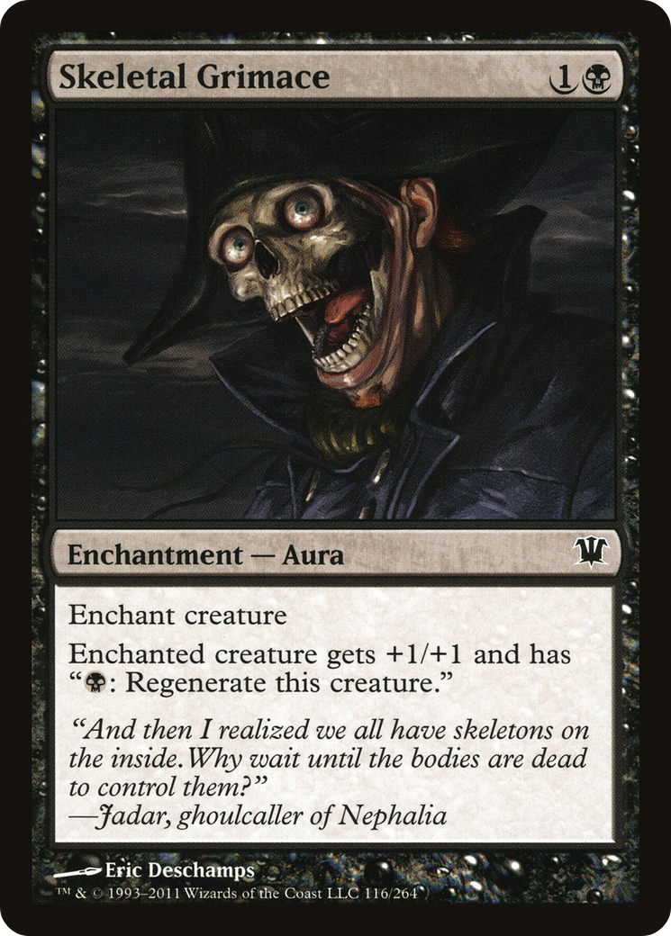 Skeletal Grimace (ISD-116) - Innistrad Foil