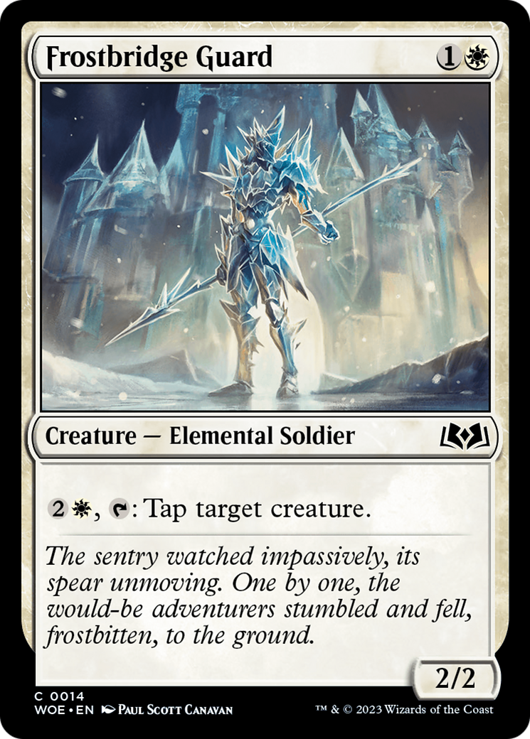 Frostbridge Guard (WOE-014) - Wilds of Eldraine