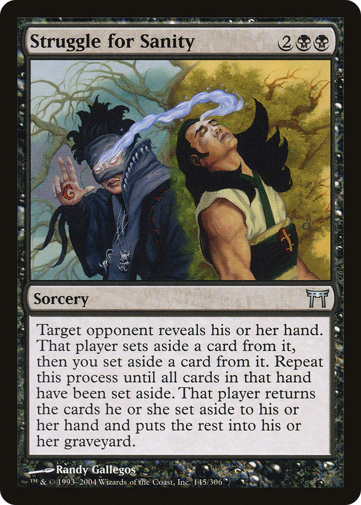 Struggle for Sanity (CHK-145) - Champions of Kamigawa Foil