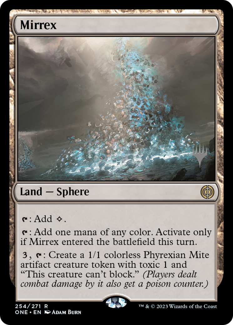 Mirrex (PPONE-254) - Phyrexia: All Will Be One Promos Foil