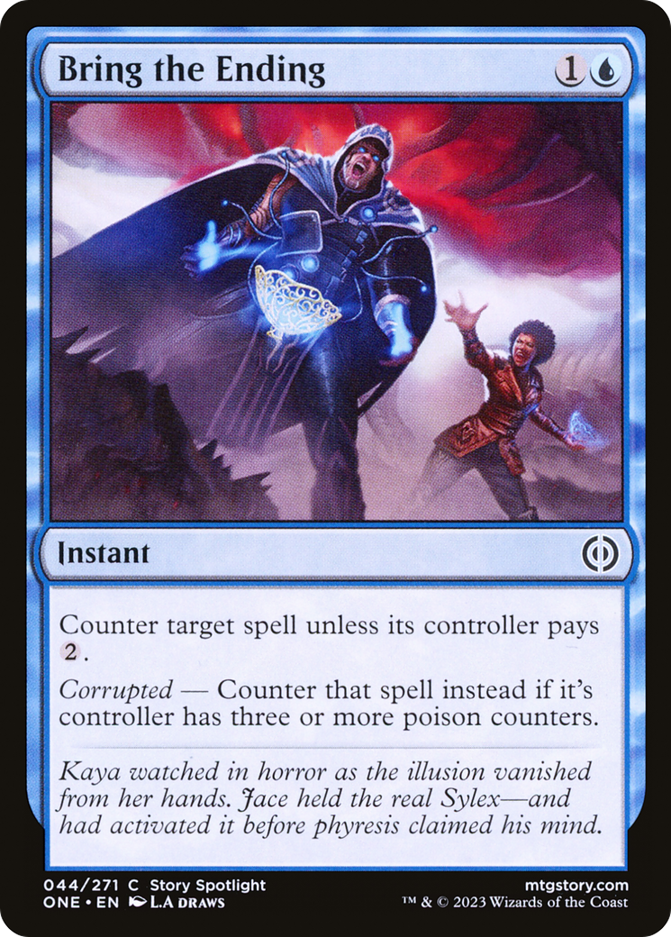 Bring the Ending (ONE-044) - Phyrexia: All Will Be One Foil