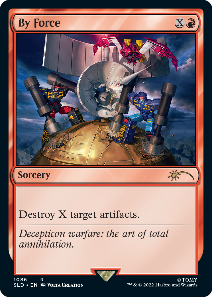 By Force (SLD-1086) - Secret Lair Drop Foil