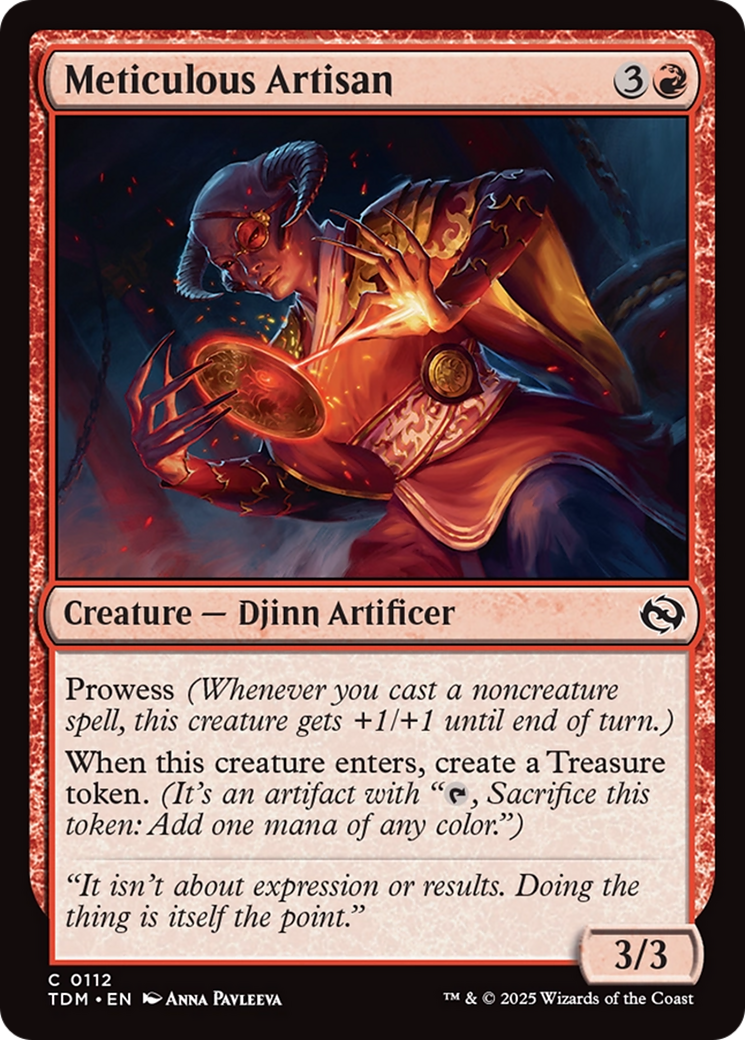 Meticulous Artisan (TDM-112) - Tarkir: Dragonstorm