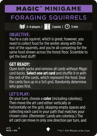 Foraging Squirrels // Foraging Squirrels (cont'd) (MMH2-002) - Modern Horizons 2 Minigames