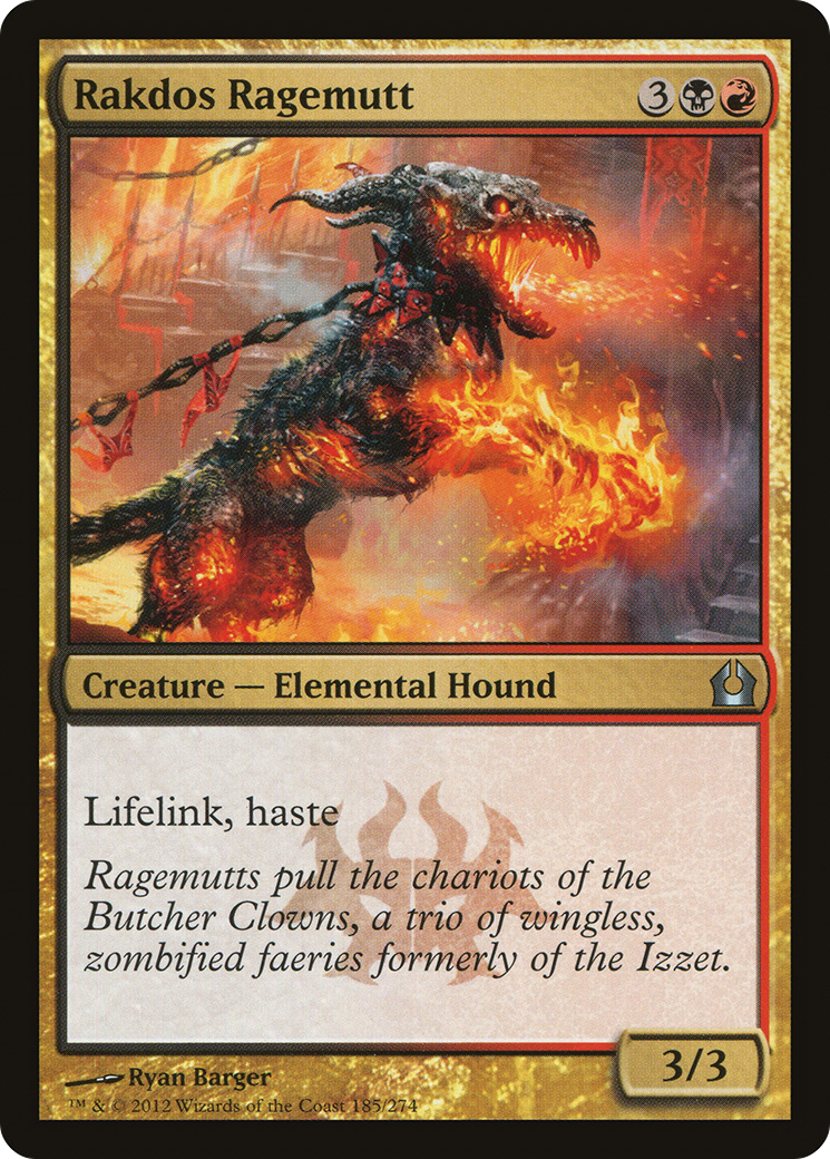 Rakdos Ragemutt (RTR-185) - Return to Ravnica