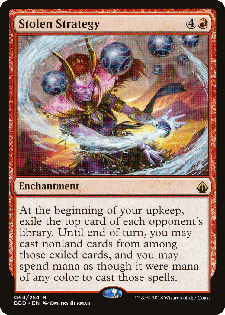 Stolen Strategy (BBD-064) - Battlebond Foil