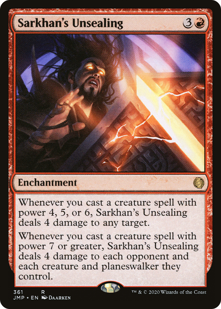 Sarkhan's Unsealing (JMP-361) - Jumpstart