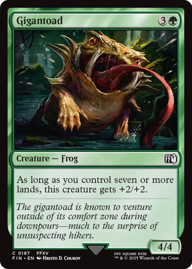 Gigantoad (FIN-187) - FINAL FANTASY