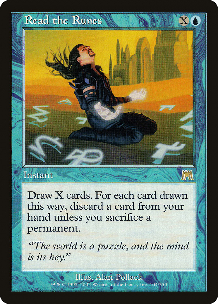 Read the Runes (ONS-104) - Onslaught Foil