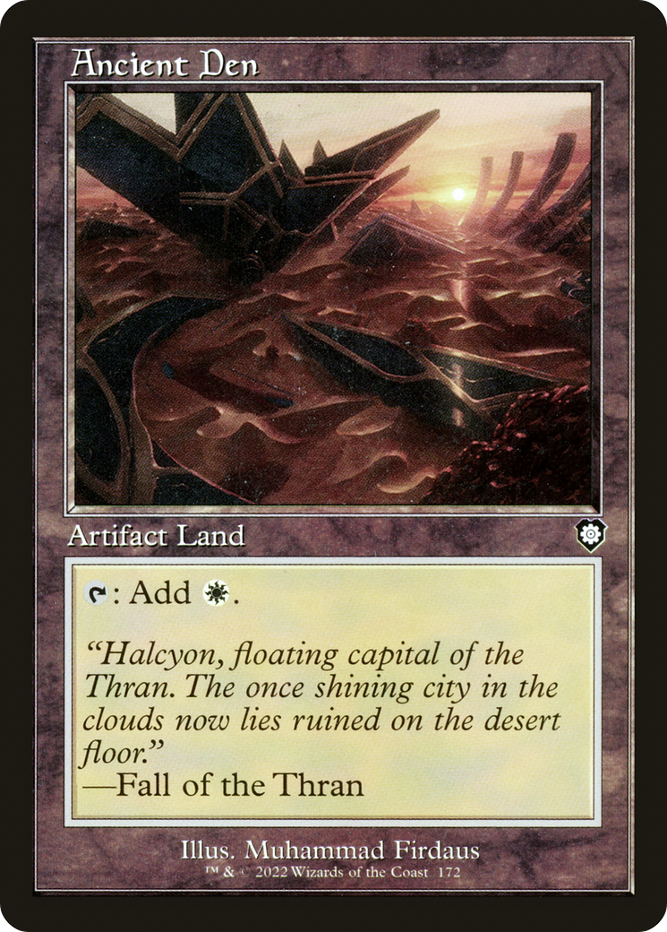 Ancient Den (Retro Frame) (BRC-172) - The Brothers' War Commander