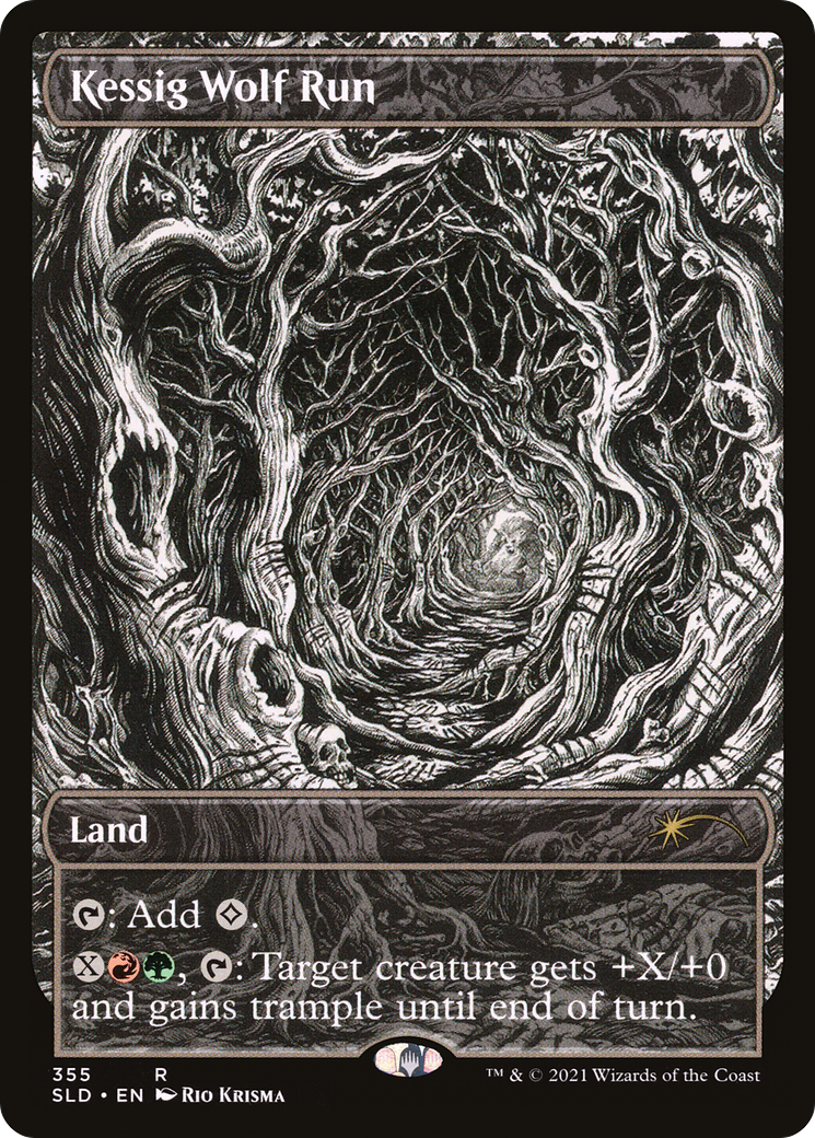 Kessig Wolf Run (SLD-355) - Secret Lair Drop Foil