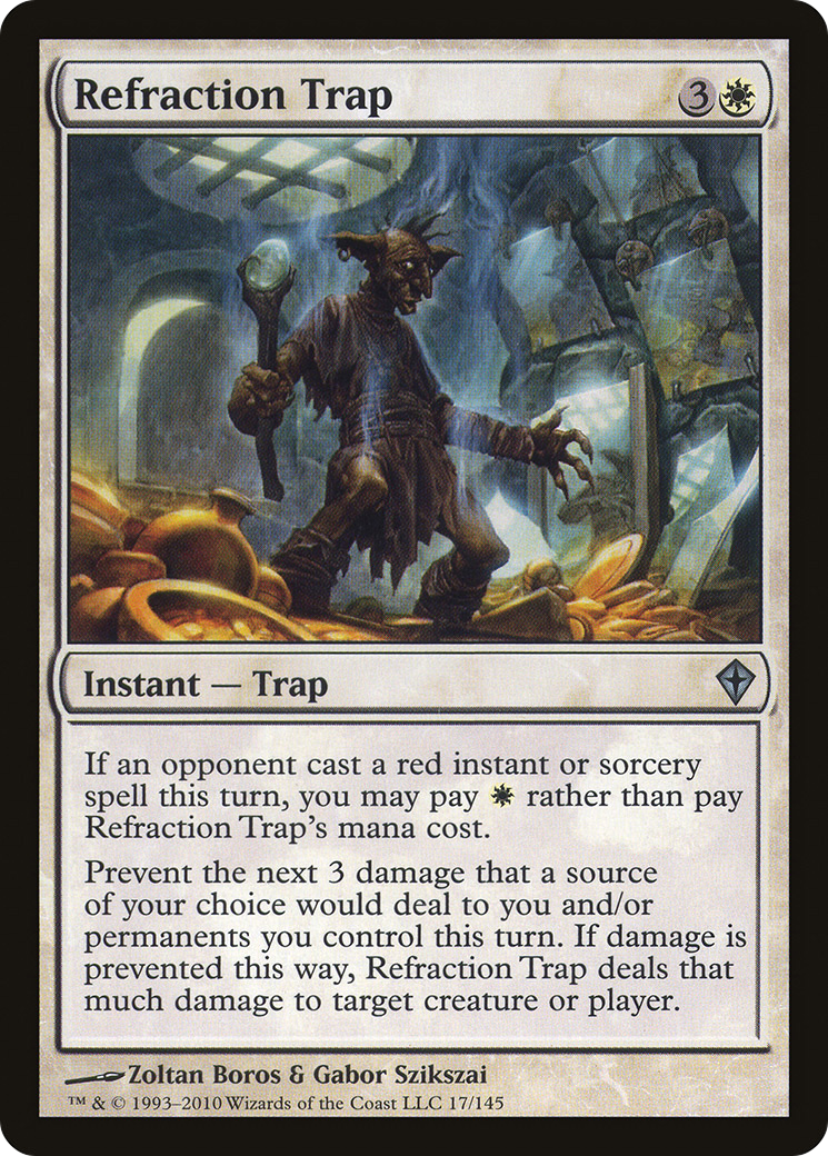 Refraction Trap (WWK-017) - Worldwake Foil