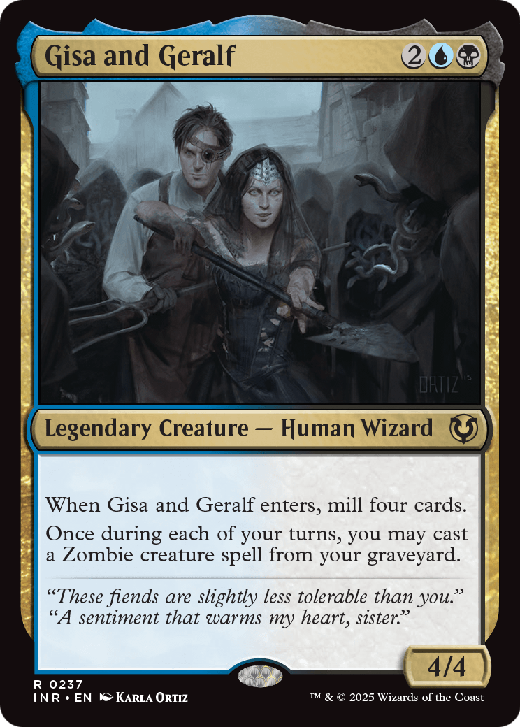 Gisa and Geralf (INR-237) - Innistrad Remastered