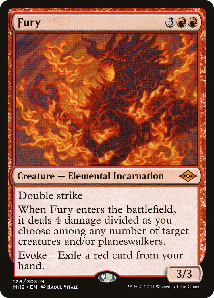 Fury (MH2-126) - Modern Horizons 2 Foil