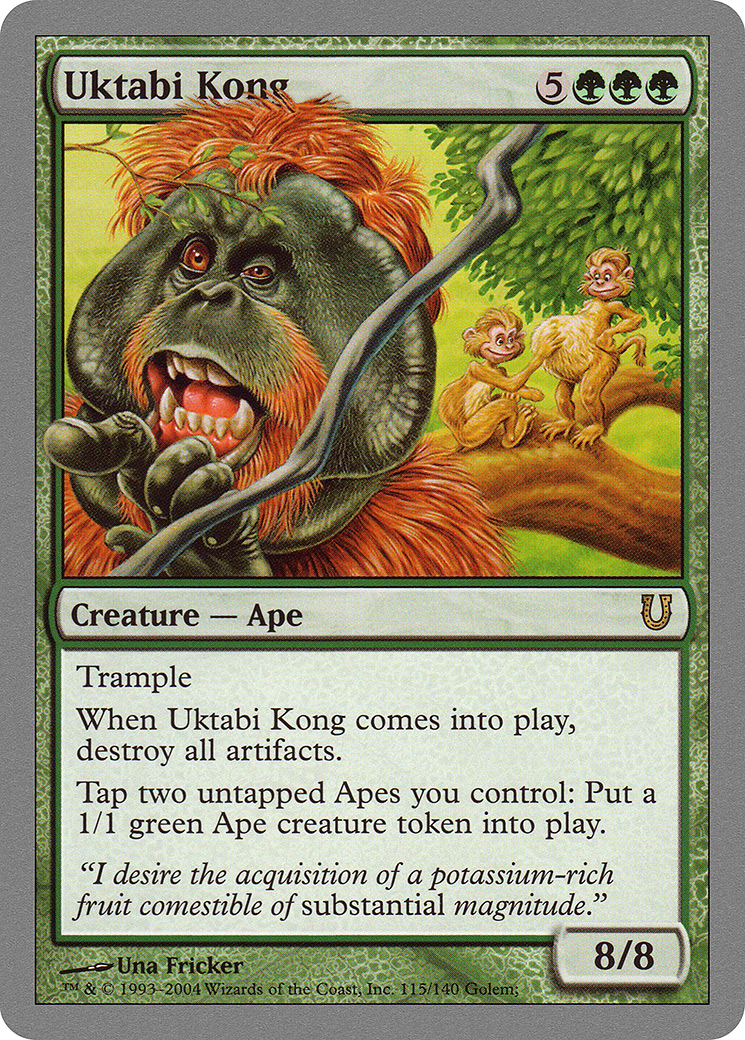 Uktabi Kong (UNH-115) - Unhinged