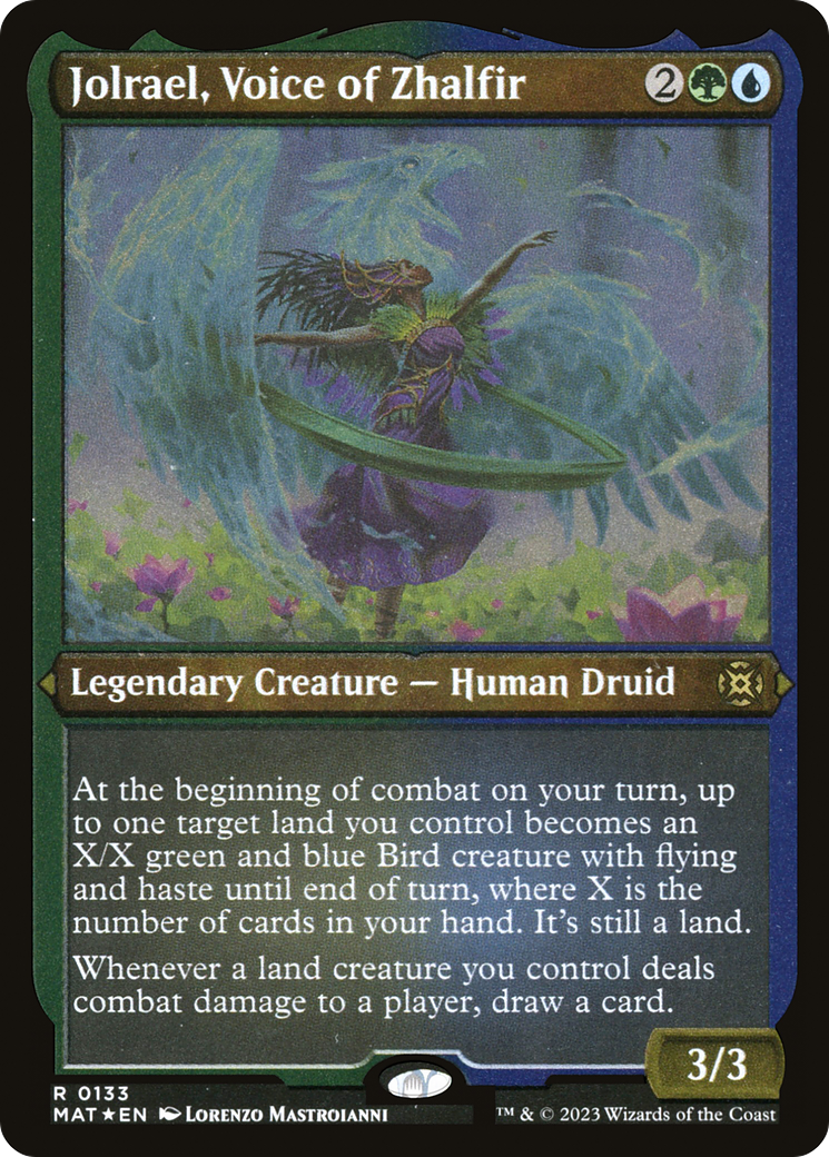 Jolrael, Voice of Zhalfir (Foil Etched) (MAT-133) - March of the Machine: The Aftermath Foil