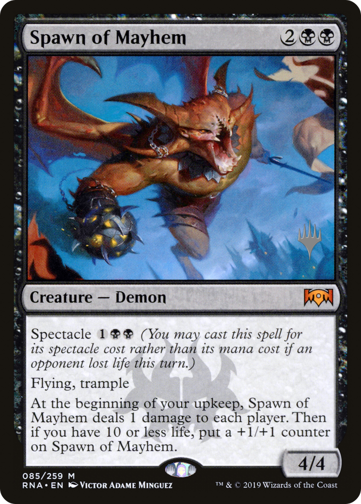 Spawn of Mayhem (PPIKO-085) - Ravnica Allegiance Promos Foil
