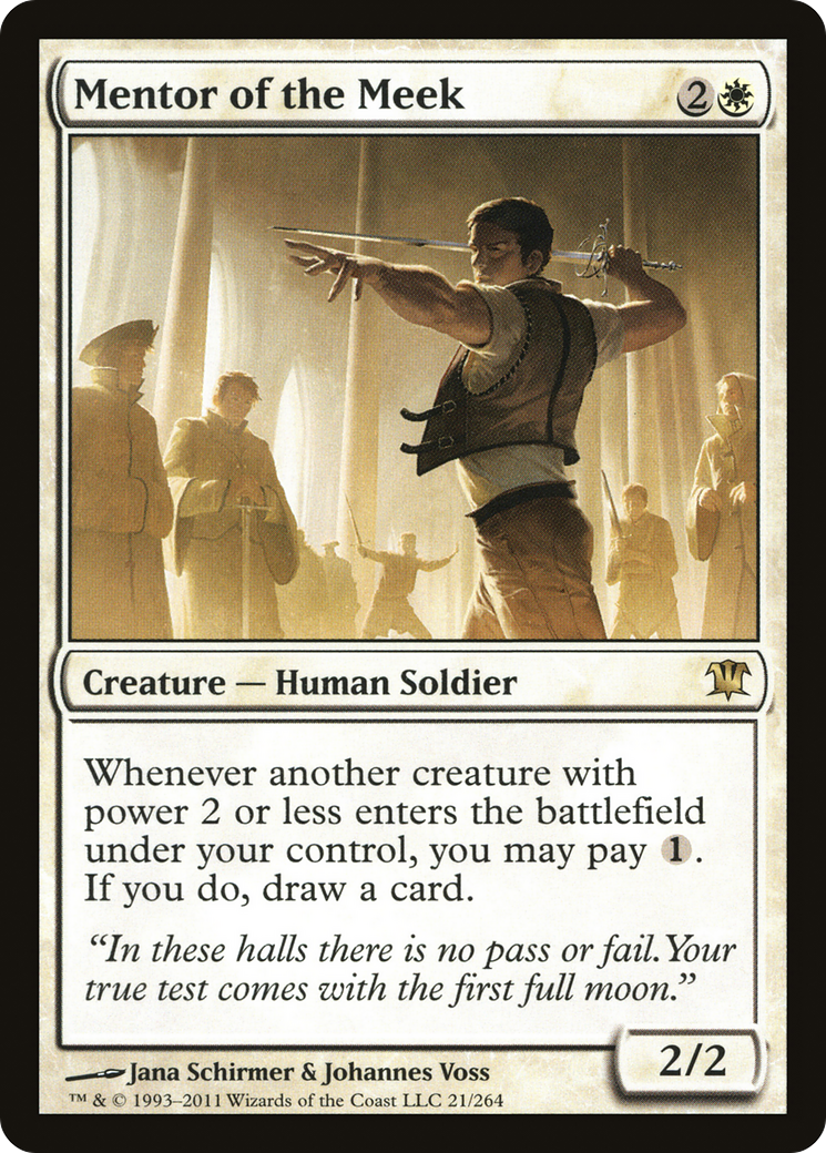 Mentor of the Meek (ISD-021) - Innistrad