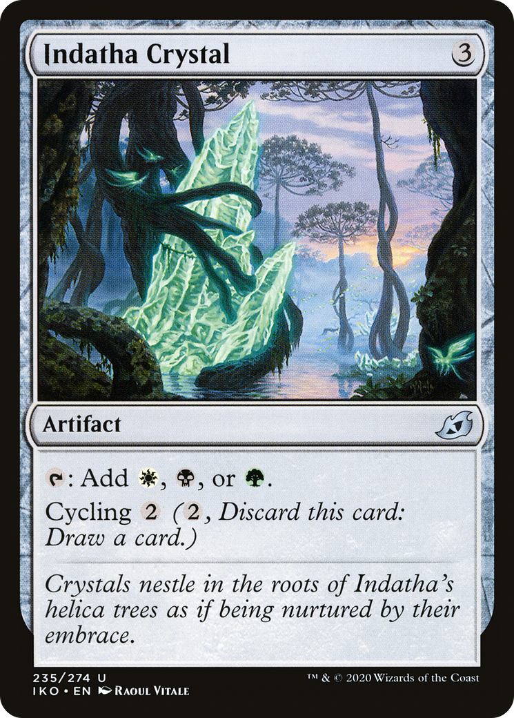 Indatha Crystal (IKO-235) - Ikoria: Lair of Behemoths Foil