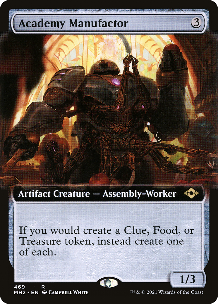 Academy Manufactor (Extended Art) (MH2-469) - Modern Horizons 2: (Extended Art)