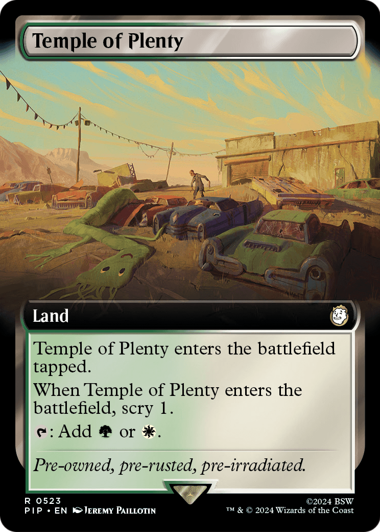 Temple of Plenty (Extended Art) (PIP-523) - Fallout: (Extended Art)