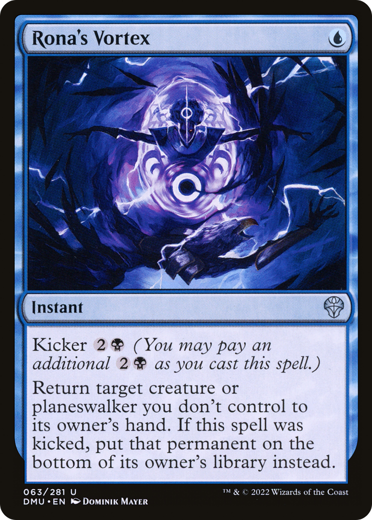 Rona's Vortex (DMU-063) - Dominaria United Foil