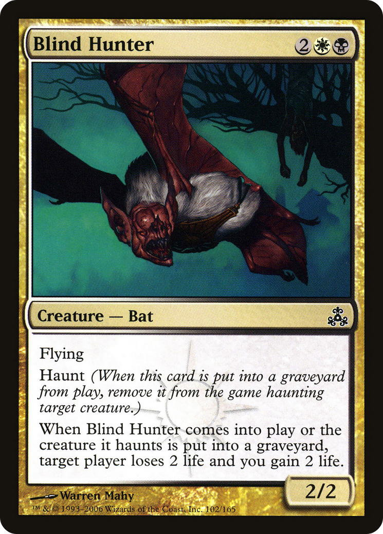 Blind Hunter (GPT-102) - Guildpact Foil