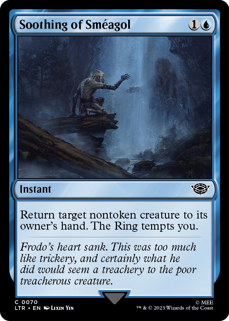 Soothing of Smeagol (LTR-070) - The Lord of the Rings: Tales of Middle-earth Foil