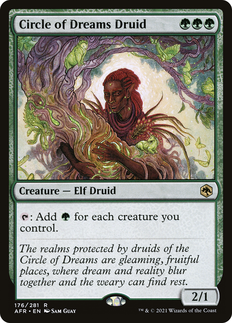 Circle of Dreams Druid (AFR-176) - Adventures in the Forgotten Realms