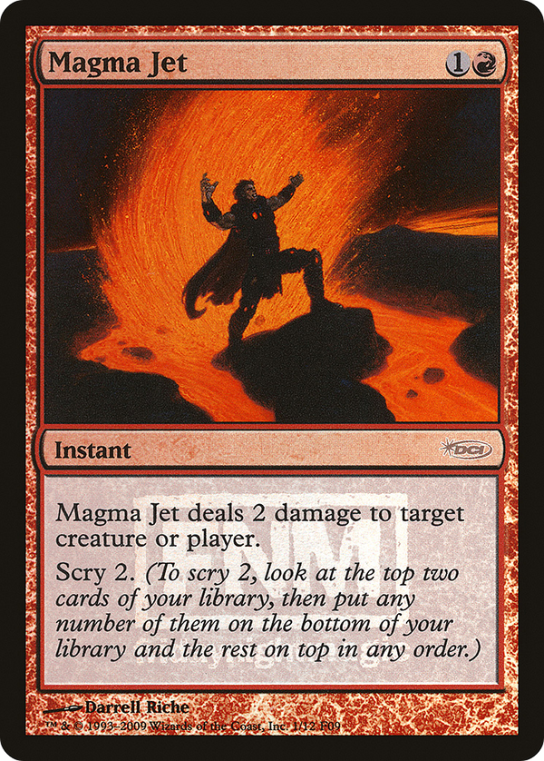 Magma Jet (FNM-) - Friday Night Magic 2009 Foil
