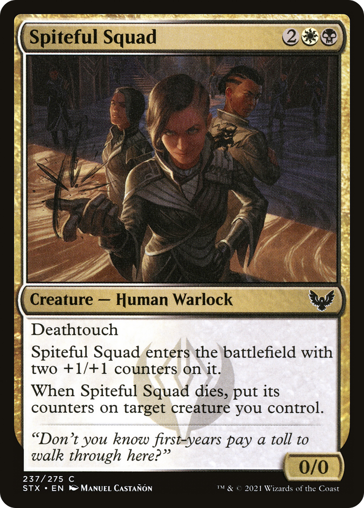 Spiteful Squad (STX-237) - Strixhaven: School of Mages Foil