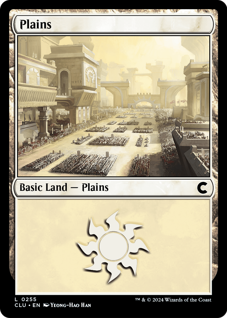 Plains (0255) (CLU-255) - Ravnica: Clue Edition