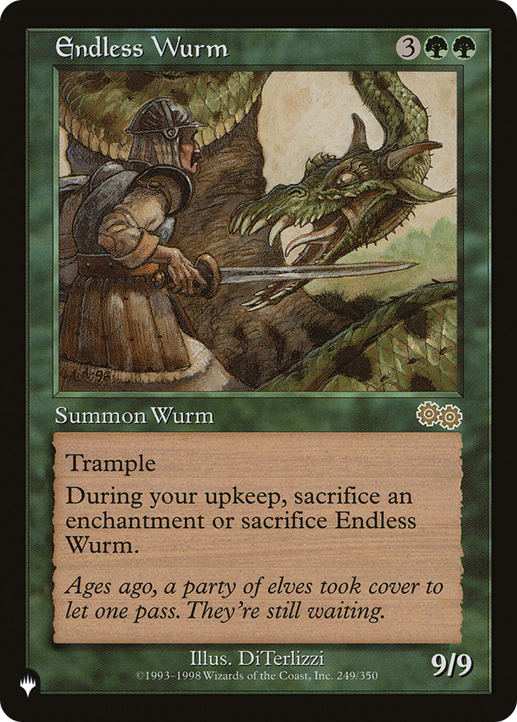 Endless Wurm (LIST-249/350) - The List