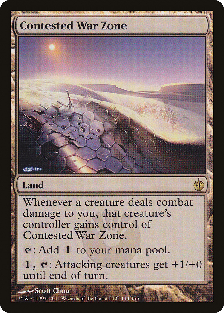 Contested War Zone (MBS-144) - Mirrodin Besieged