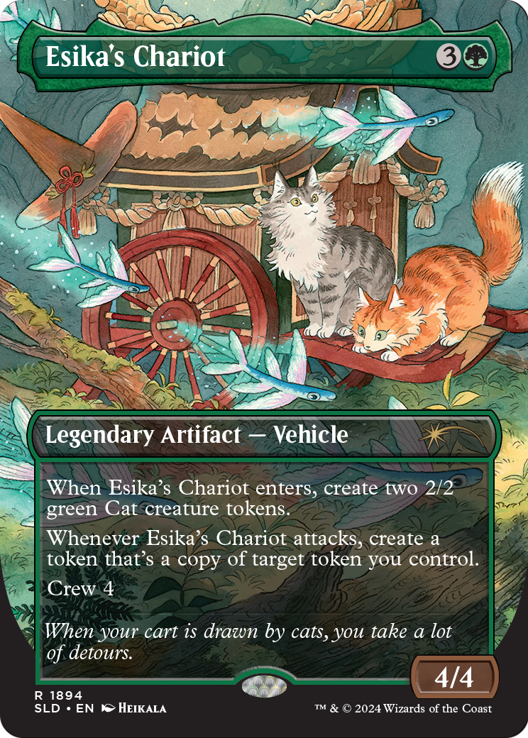Esika's Chariot (SLD-1894) - Secret Lair Drop (Borderless)