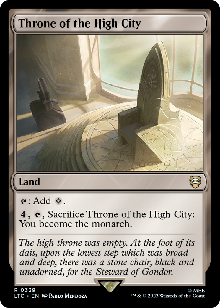 Throne of the High City (LTC-339) - Tales of Middle-earth Commander
