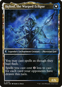 Heliod, the Radiant Dawn (Showcase) (MOM-293) - March of the Machine: (Showcase, enchantment) Foil