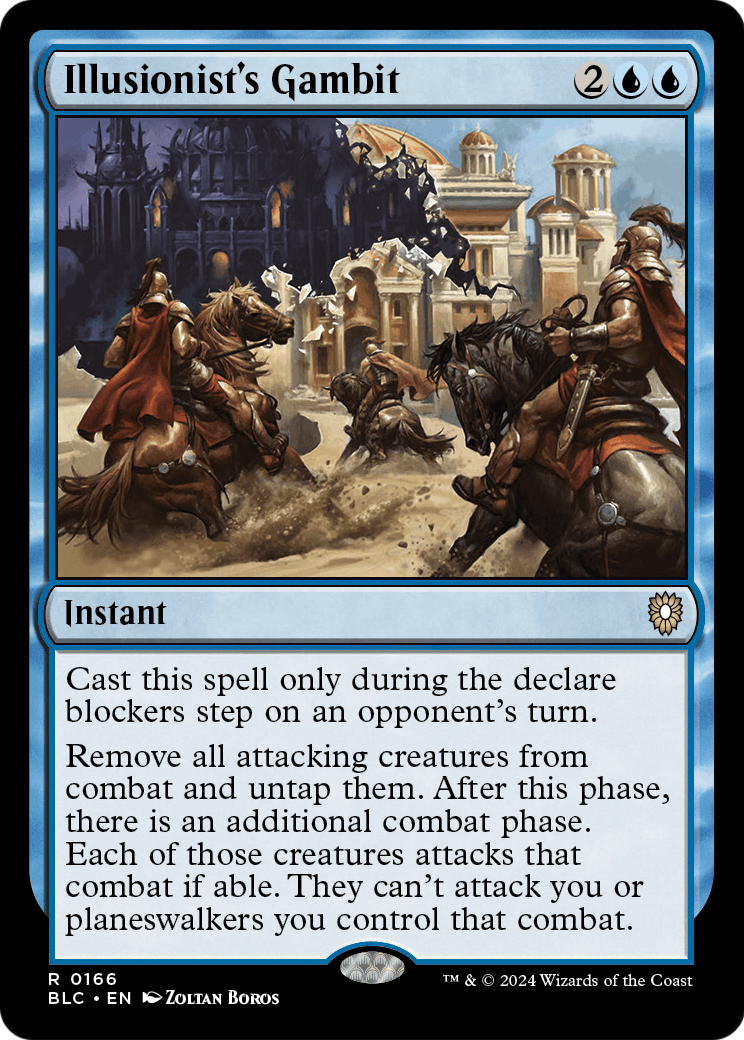 Illusionist's Gambit (BLC-166) - Bloomburrow Commander