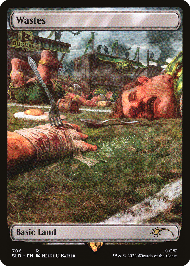 Wastes (706) - Full Art (SLD-706) - Secret Lair Drop Foil