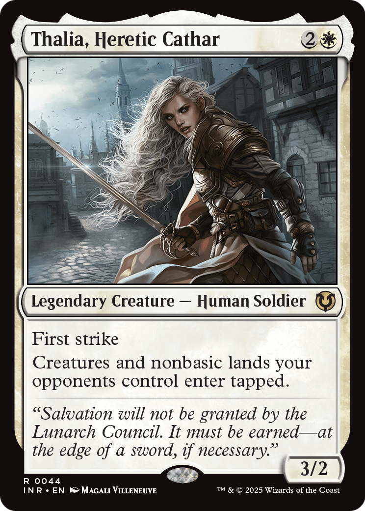 Thalia, Heretic Cathar (INR-044) - Innistrad Remastered
