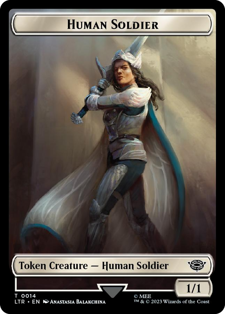 Human Soldier (TLTR-014) - Tales of Middle-earth Tokens Foil